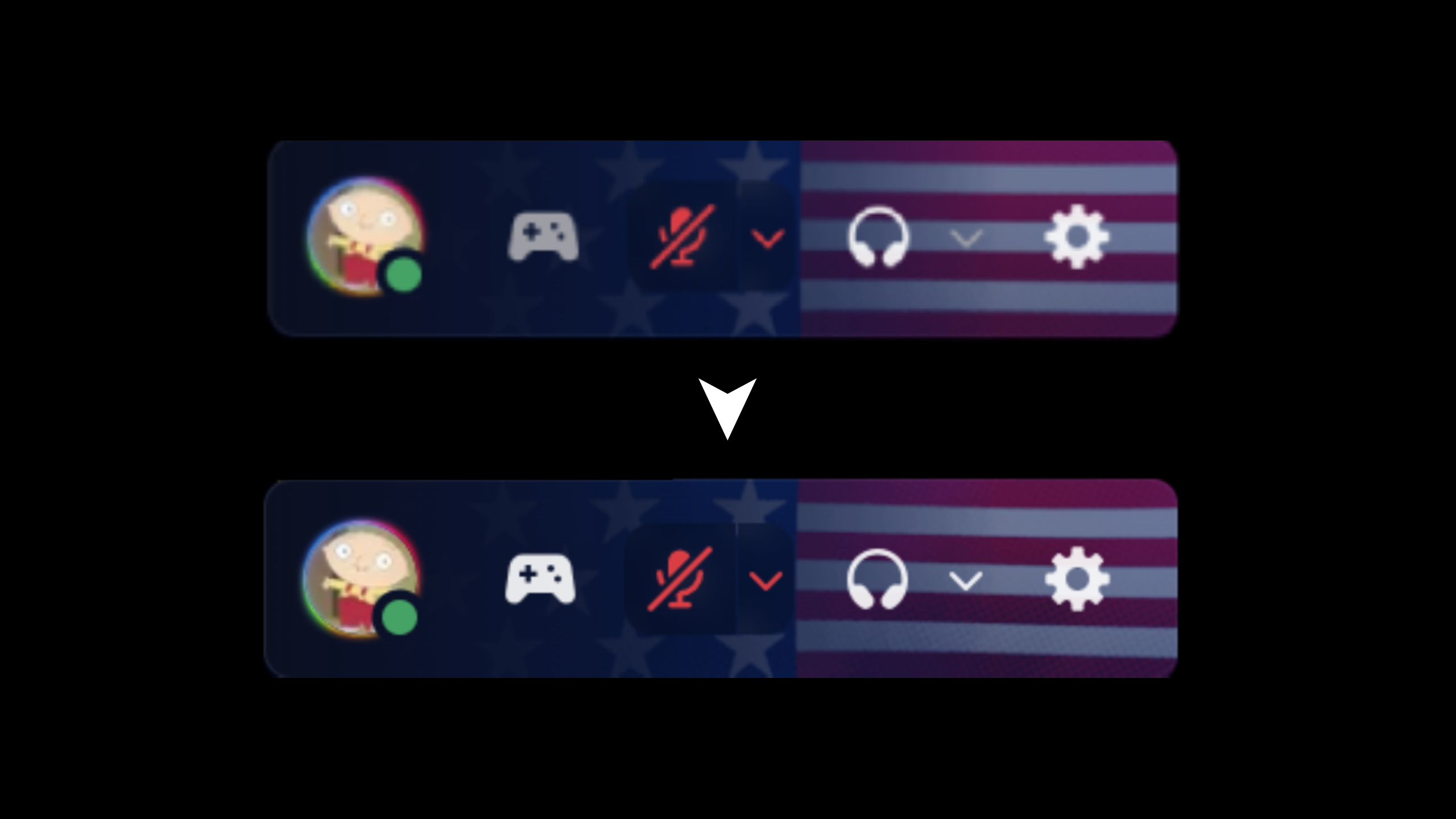 Fixes the color of game toggle button